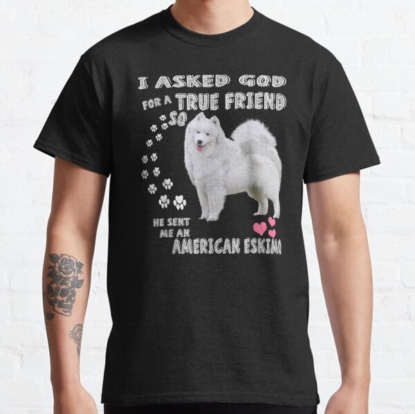 Eskie Mom Costume, German Spitz Puppy, American Eskimo Dog Classic T-Shirt