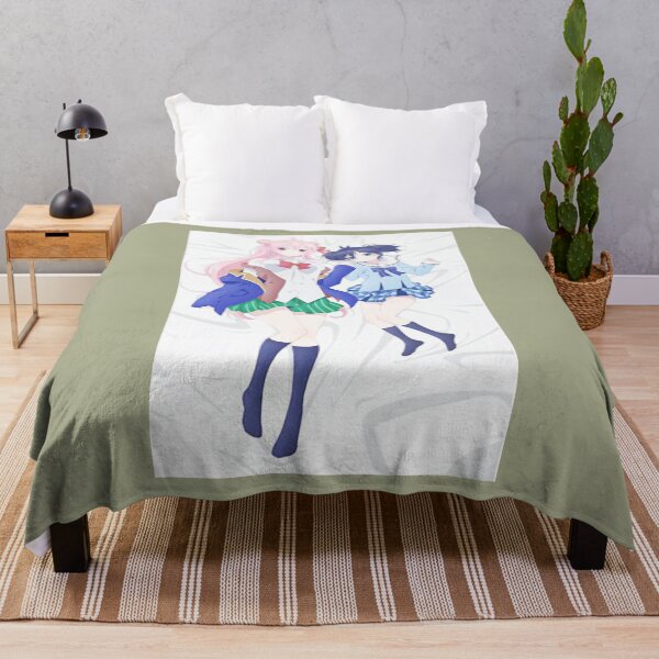 Item preview, Satou and Shio on bed designed and sold by DivyanshuSSS.