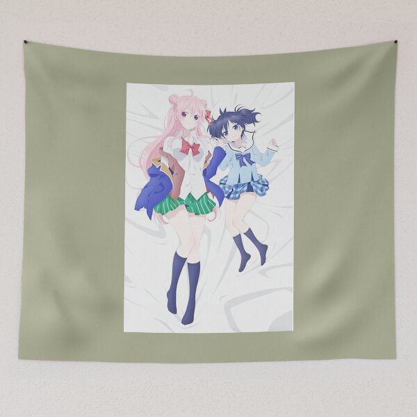 Item preview, Satou and Shio on bed designed and sold by DivyanshuSSS.