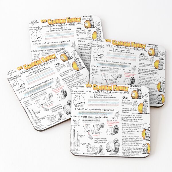 Item preview, Escargo #11- How to make a Sea Snail named Es-Car-Go- Clamkin Directions designed and sold by Bruce Ingrassia.