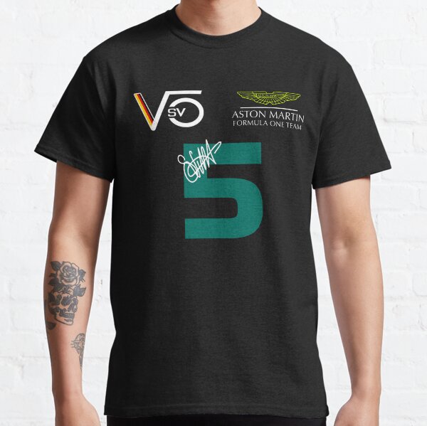 Sebastian Vettel 5 Aston Martin F1 2022 Classic T-Shirt
