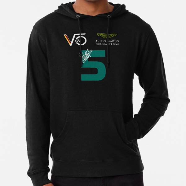 Sebastian Vettel 5 Aston Martin F1 2022 Leichter Hoodie