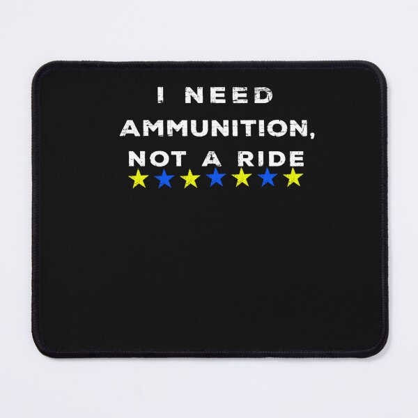 Item preview, I Need Ammunition Not A Ride Classic T-Shirt designed and sold by GuillermoBrito.