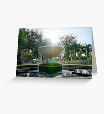 Water Greeting Card