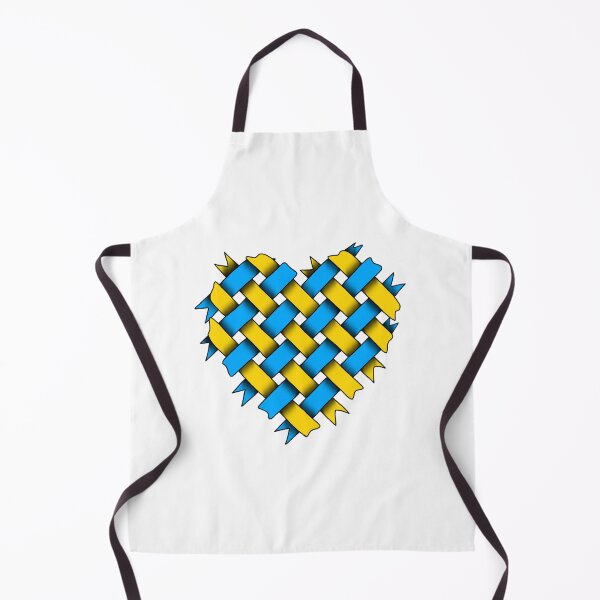 Item preview, ukraine heart ribbon designed and sold by mysteriosupafan.