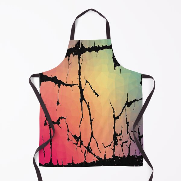 Item preview, cracked rainbow glass designed and sold by rclsivcreative.