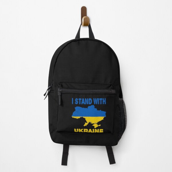 Item preview, I Stand With Ukraine, Support The Ukraine Ukrainian Flag Classic T-Shirt designed and sold by GuillermoBrito.