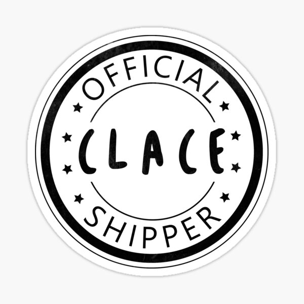CLACE officiel Expéditeur Sticker