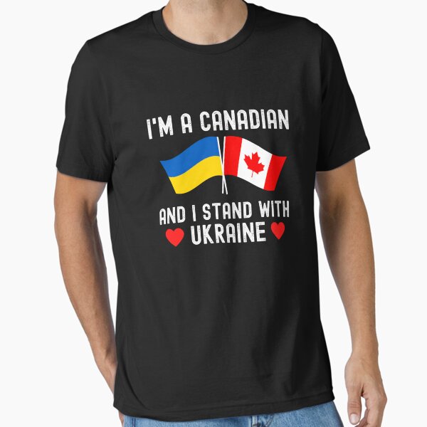 Item preview, I'm A Canadian And I Stand With Ukraine, Ukraine Strong, I Stand With Ukraine Classic T-Shirt designed and sold by GuillermoBrito.