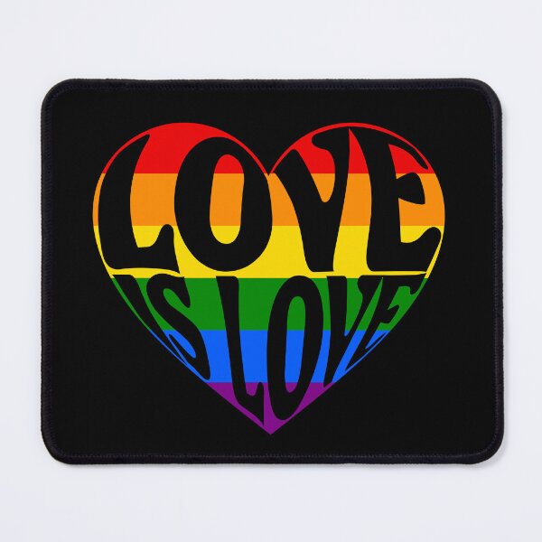 Item preview, Love is love rainbow heart designed and sold by beakraus.