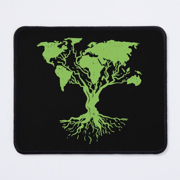 Item preview, Earth Day Cute World Map Tree Pro Environment Plant designed and sold by douglasgary019.