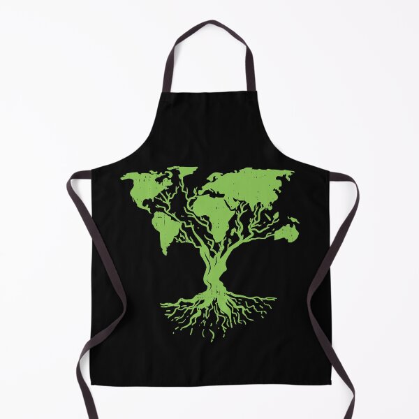 Item preview, Earth Day Cute World Map Tree Pro Environment Plant designed and sold by douglasgary019.