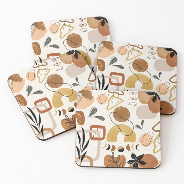 Item preview, Bohemian Abstract - Earthy Palette designed and sold by PeachyLitchi.