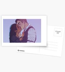 Inej and Kaz Postcards