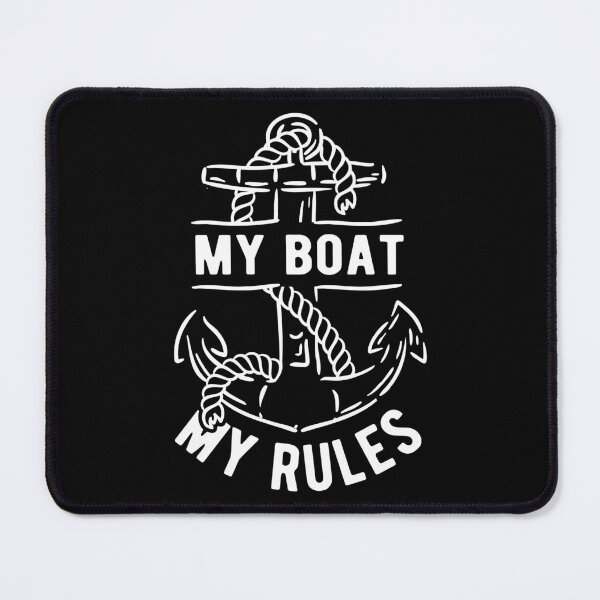Item preview, My Boat My Rules II - Captain Boating Lover designed and sold by Lemon Pepper.