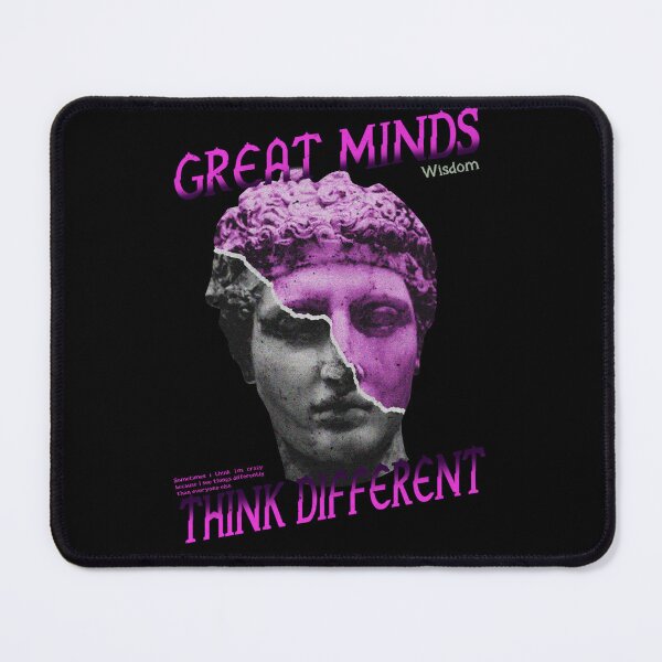 Item preview, GREAT MINDS THINK DIFFERENT,Make Yourself Proud designed and sold by SimpleAndGreat.