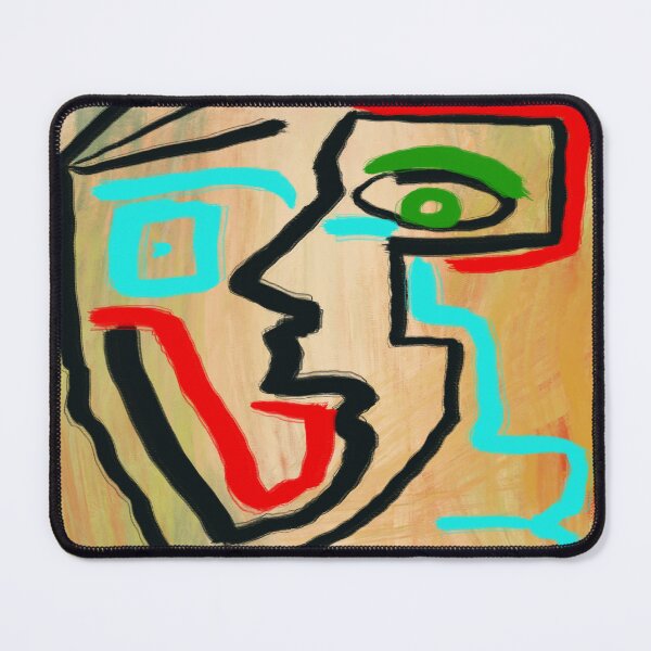 Item preview, Abstract art , red, black green, turquoise designed and sold by PiotrPiper.