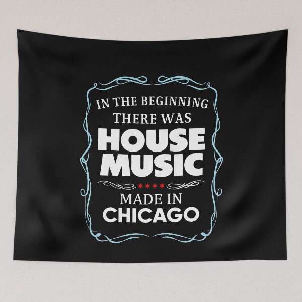 Item preview, Chicago House Music Vintage EDM Rave Aesthetic DJ designed and sold by mBshirts.