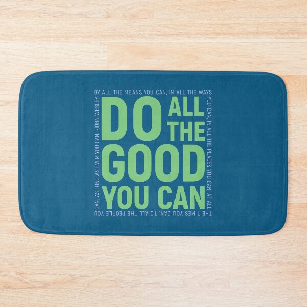 Item preview, Do All The Good You Can, By All The Means You Can, John Wesley Inspirational Quote designed and sold by aenaonartwork.