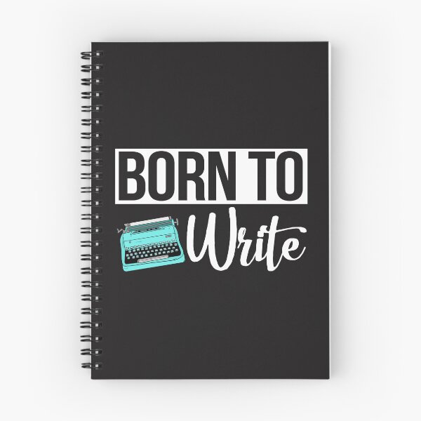Item preview, Born To Write designed and sold by Bendthetrend.