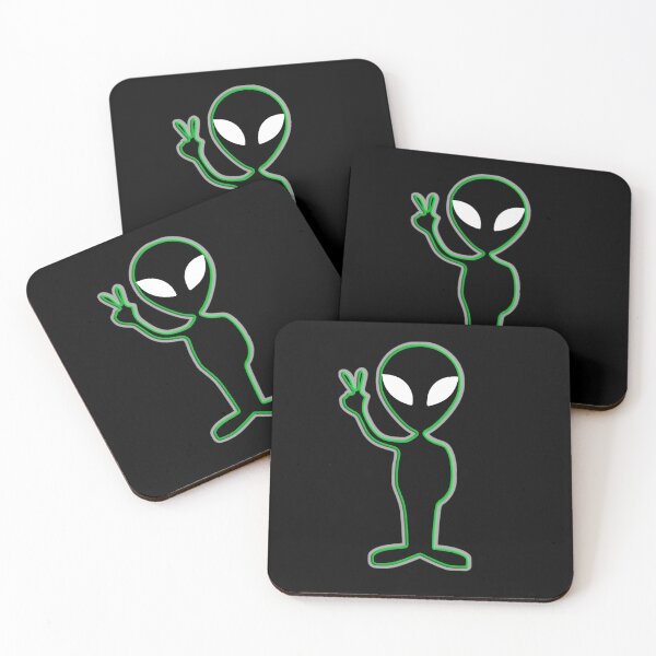 Item preview, alien peace dude designed and sold by rclsivcreative.