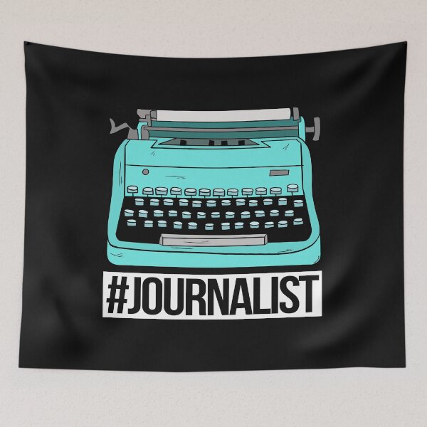 Item preview, Journalist designed and sold by Bendthetrend.