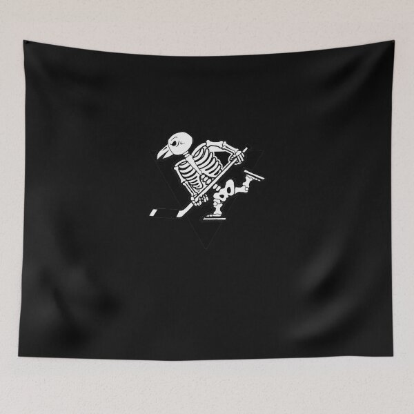 Item preview, Pittsburgh Penguins Skeleton Logo Classic T-Shirt designed and sold by MarvinEchten.