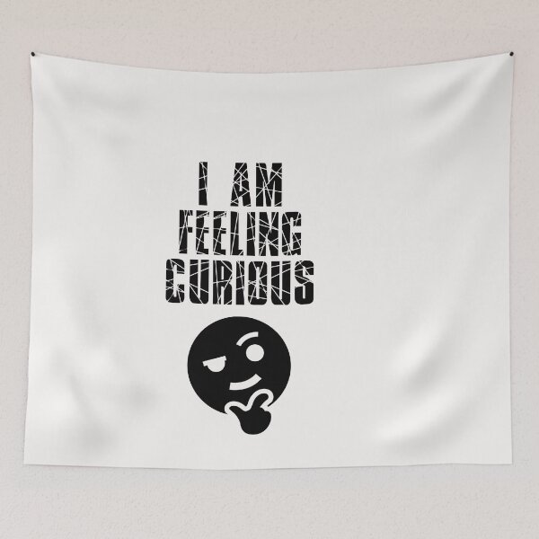 Item preview, im feeling curious designed and sold by exponentialart.