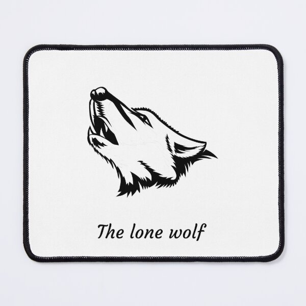 Item preview, The lone wolf design designed and sold by Avel3n8.