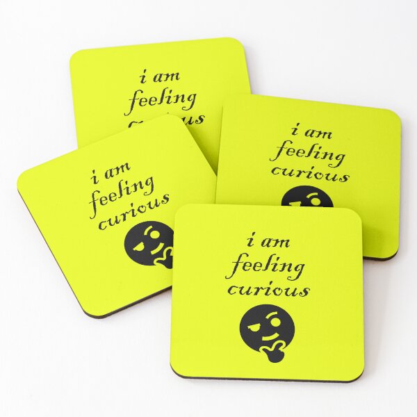 Item preview, im feeling curious designed and sold by exponentialart.