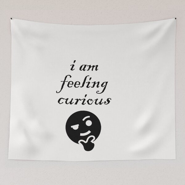 Item preview, im feeling curious designed and sold by exponentialart.