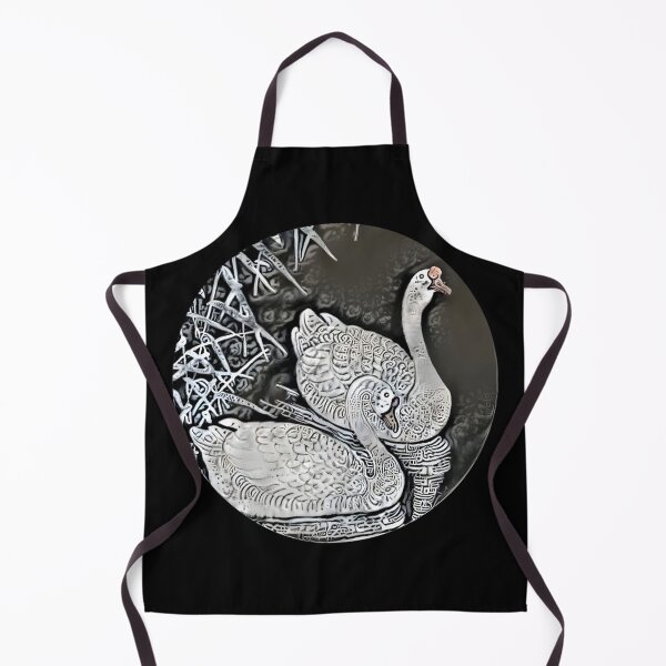 Item preview, Swan charcoal art designed and sold by meh4u2.