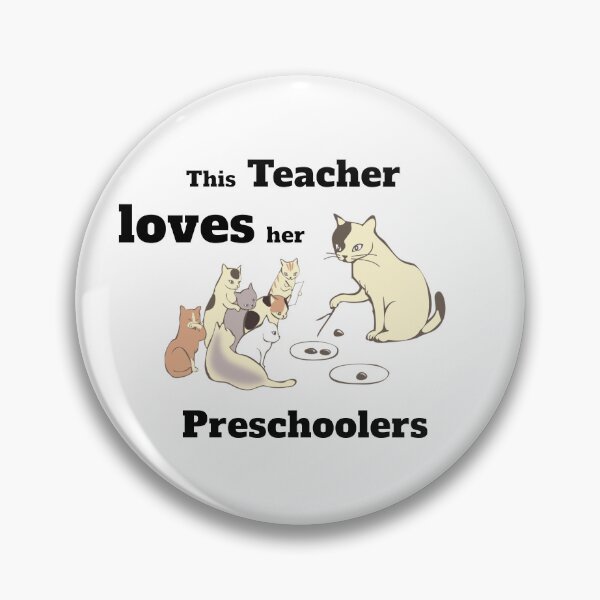 Item preview, This Teacher Loves Her Preschoolers designed and sold by Elyora.