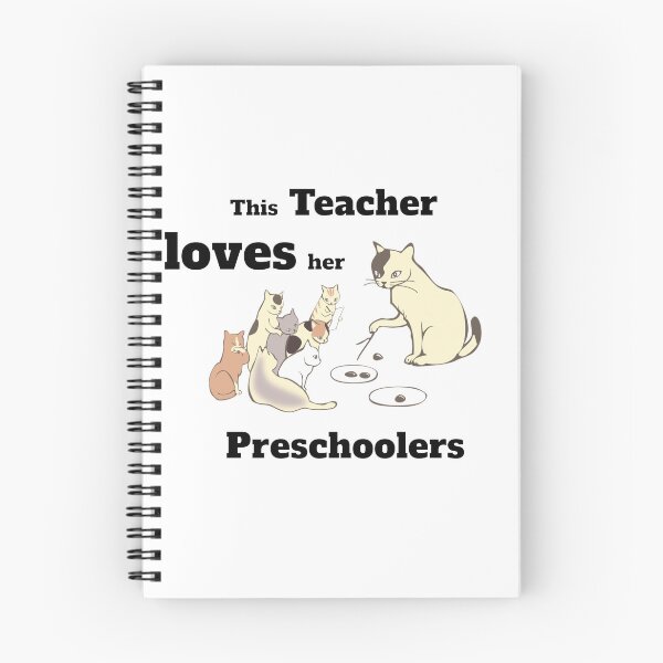 Item preview, This Teacher Loves Her Preschoolers designed and sold by Elyora.