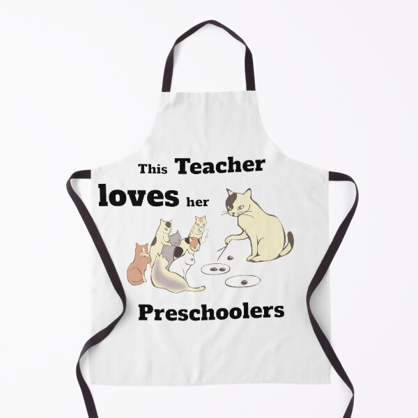 Item preview, This Teacher Loves Her Preschoolers designed and sold by Elyora.