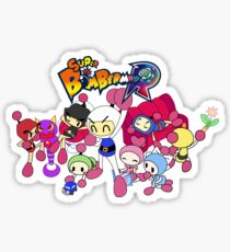 Super Bomberman R - Bomberman and Friend! (Logo) Sticker