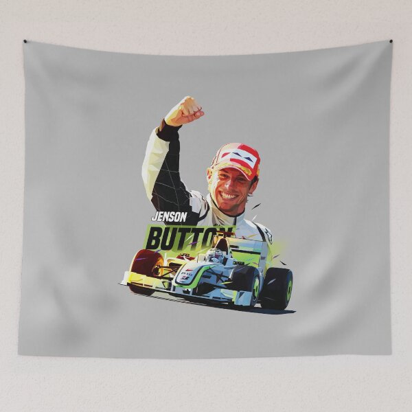 Item preview, Low Poly Jenson Button designed and sold by pxlG.