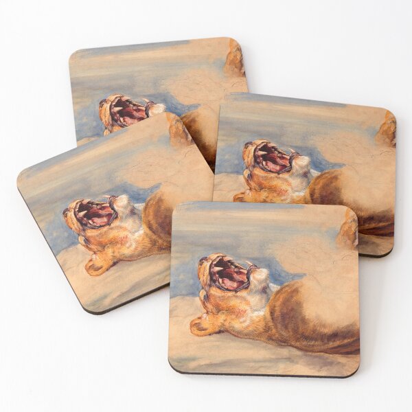 Item preview, Study of a Lioness - John Frederick Lewis (c.1824) designed and sold by Geraldo Garcia.