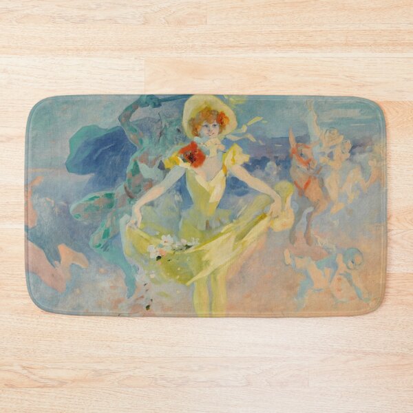 Item preview, Pierrot et Columbine - Jules Chéret - Vintage Art designed and sold by RickE.