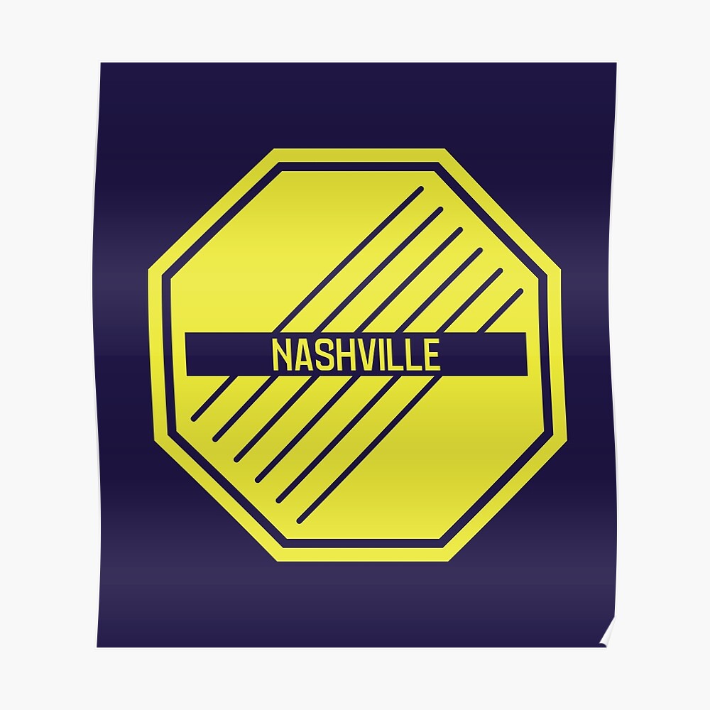 Nashville Soccer Club reimagined crest Sticker for Sale by