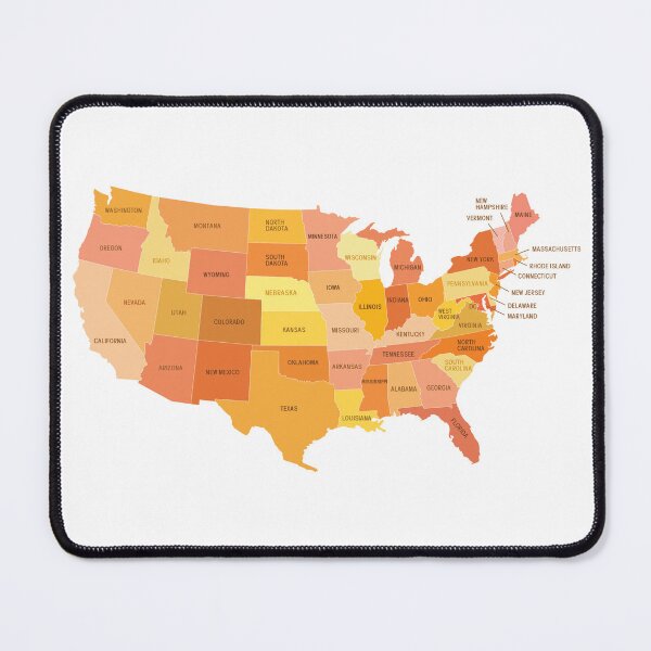 Item preview, Map of United States designed and sold by Meme Economy.