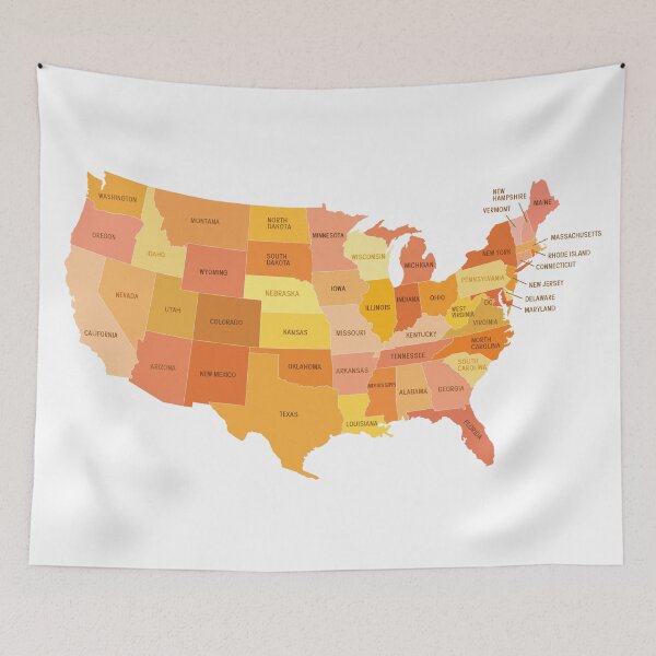 Item preview, Map of United States designed and sold by Meme Economy.
