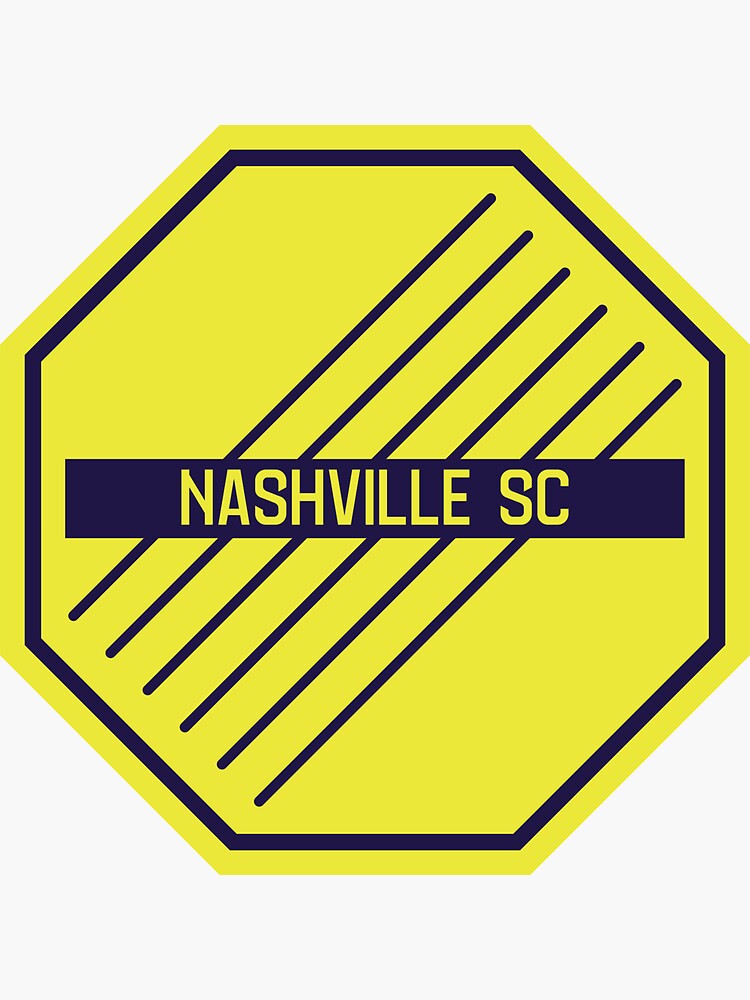 Nashville Soccer Club reimagined crest Sticker for Sale by