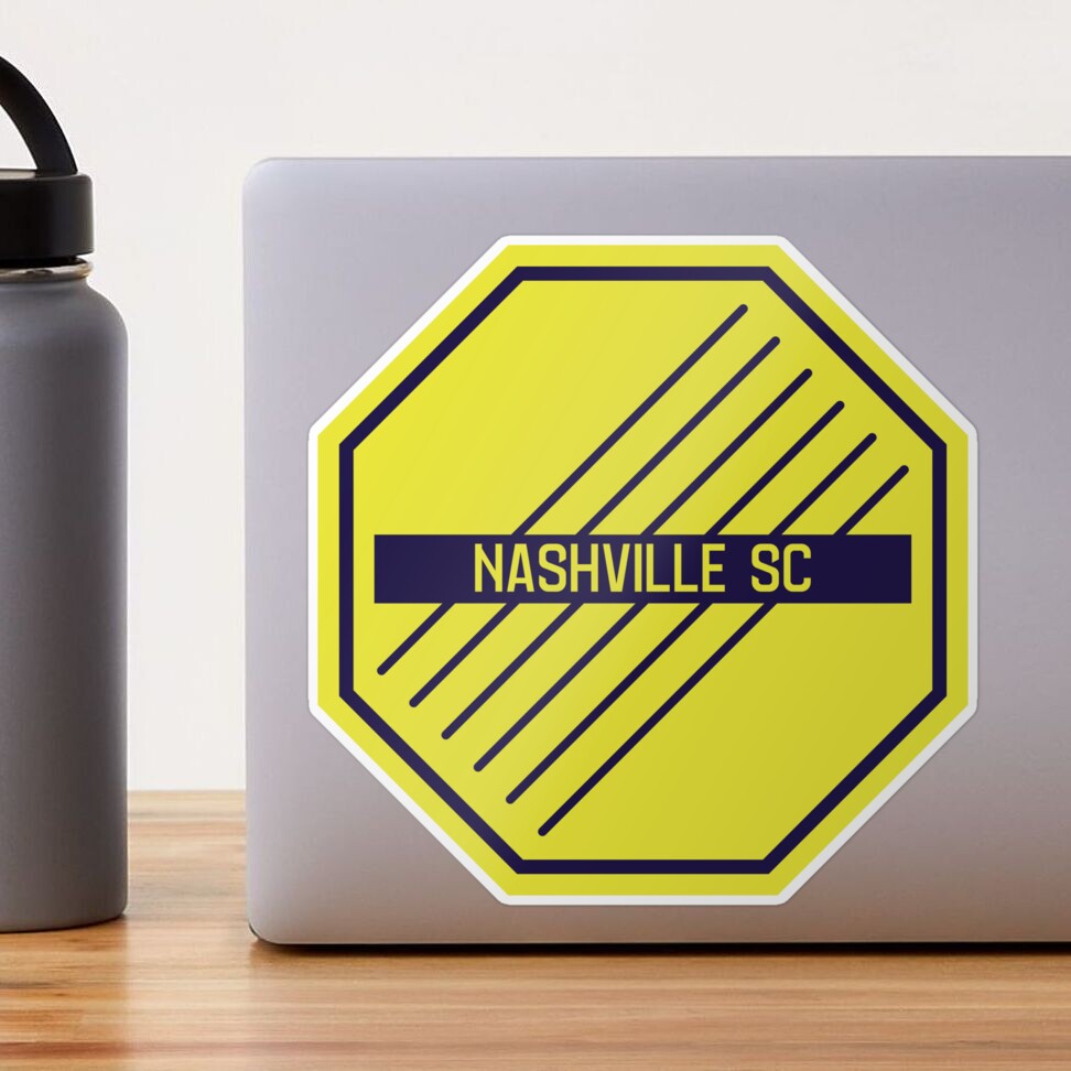 Nashville Soccer Club reimagined crest Sticker for Sale by