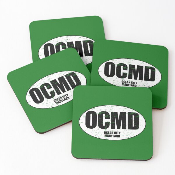 Item preview, Distressed OCMD Sticker designed and sold by TeeArcade84.