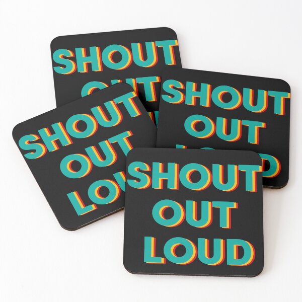 Item preview, Shout out loud designed and sold by CoolArtByMboya.