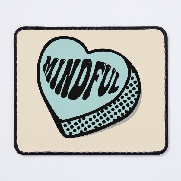Item preview, Mindful candy heart, yoga sweet heart designed and sold by retrippy.