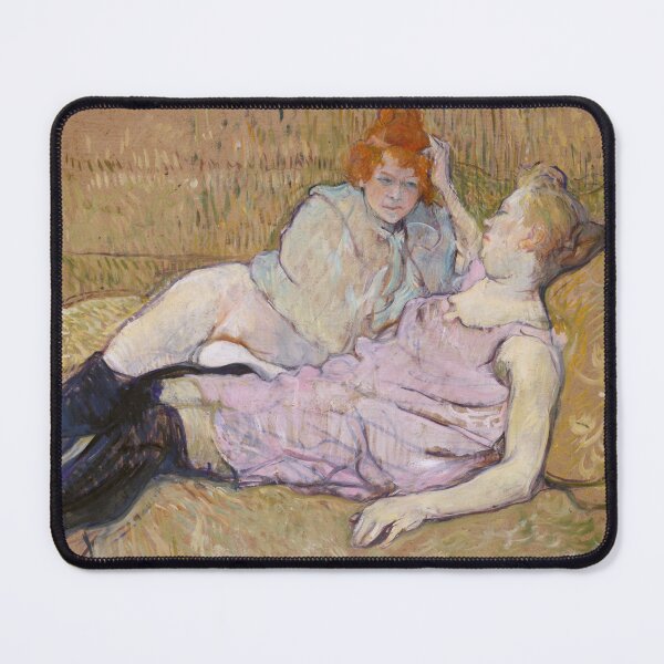 Item preview, Lesbian Couple on a Sofa Painting designed and sold by LP.