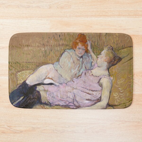 Item preview, Lesbian Couple on a Sofa Painting designed and sold by LP.