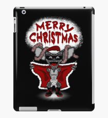 Flashing Through The Snow (B/W with text) iPad Case/Skin